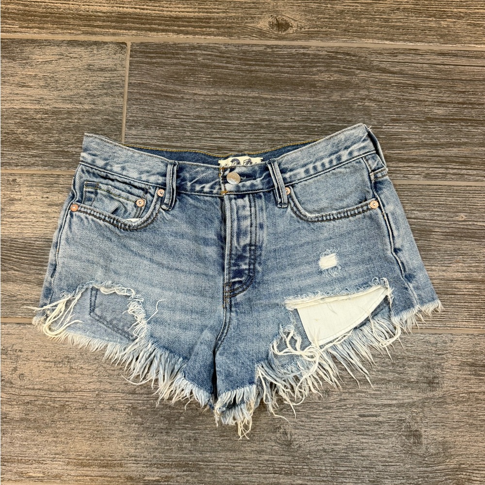 Free People We The Free Loving Good Vibrations Cutoffs